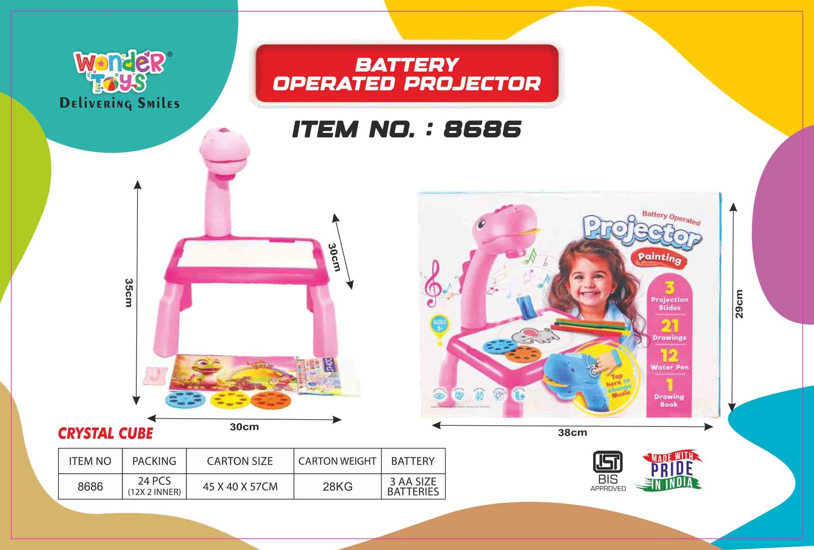 Battery Operated Projector