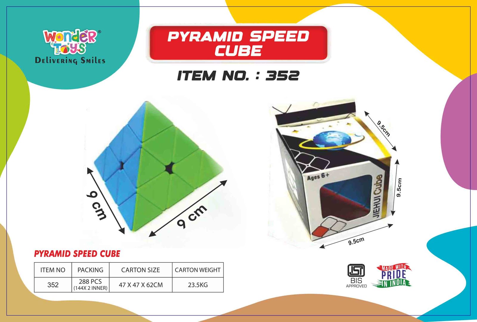 Pyramid Speed Cube