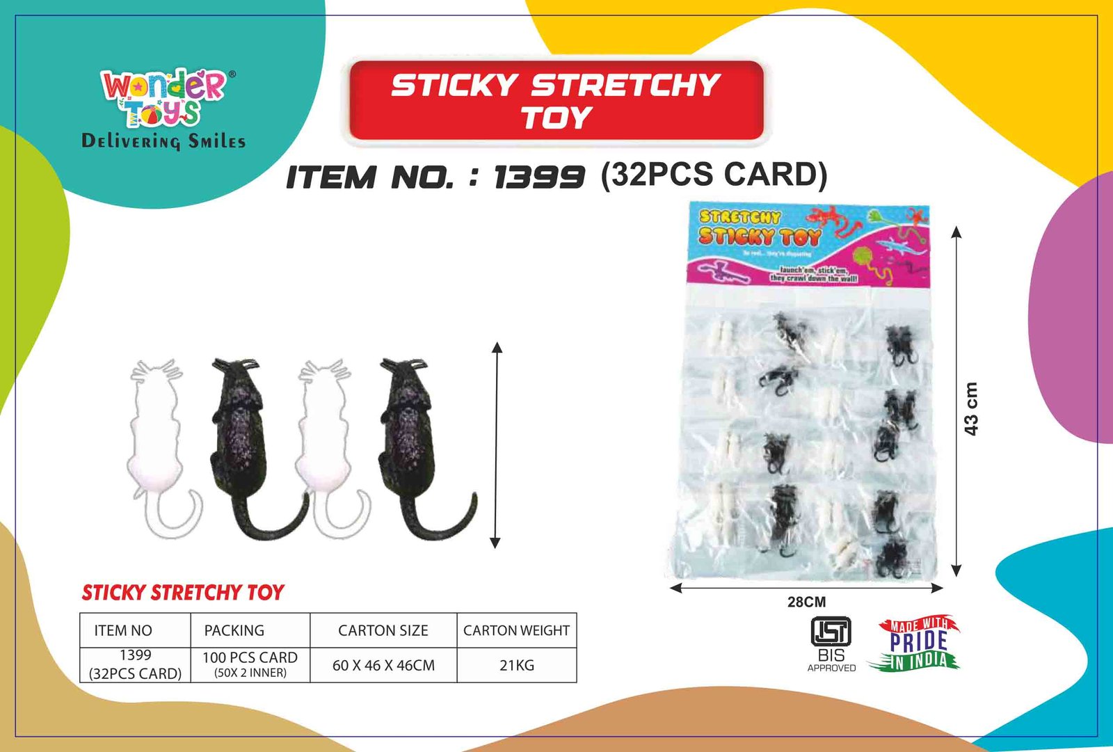 Sticky Stretchy Toys 32pcs