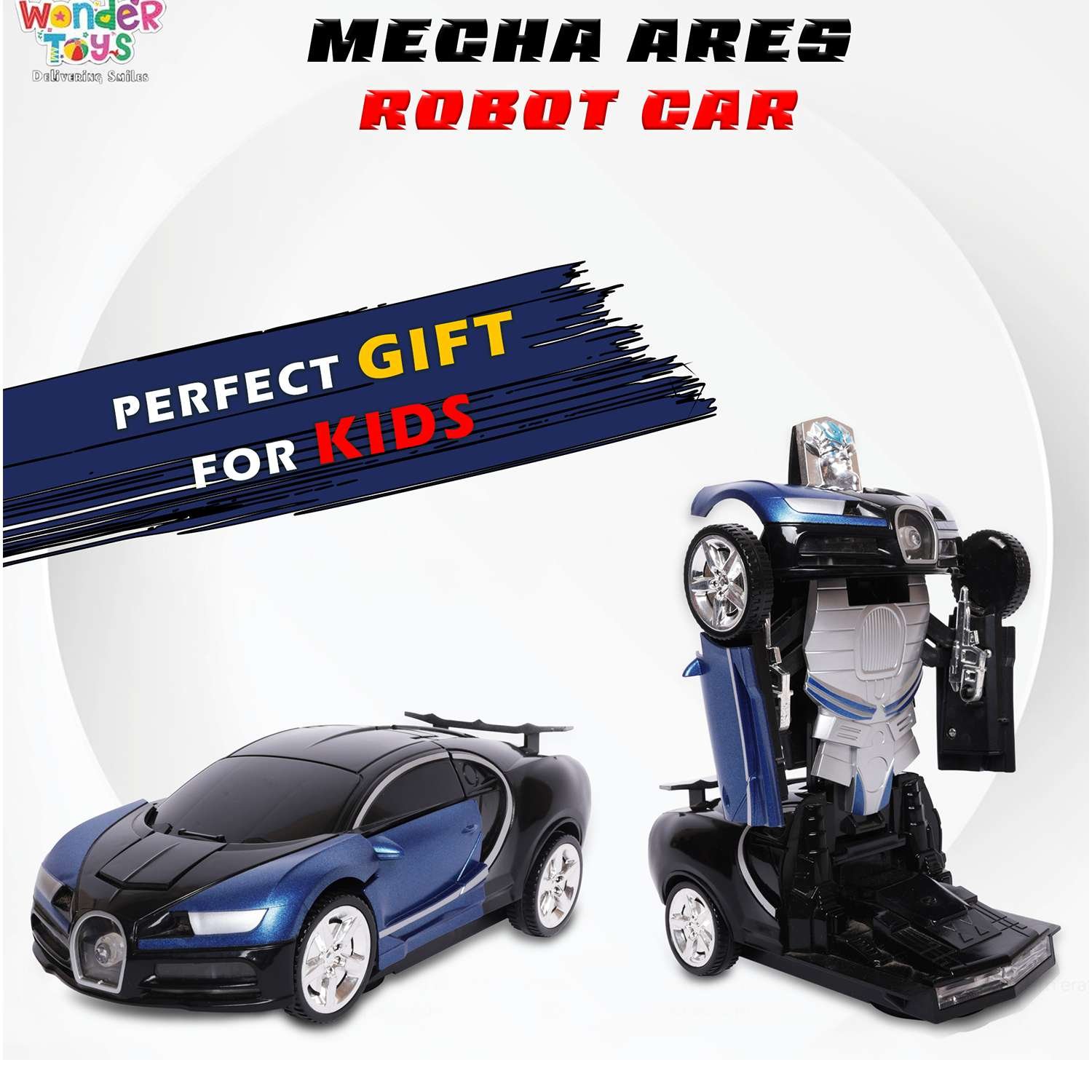 Mecha Ares Robot Blue