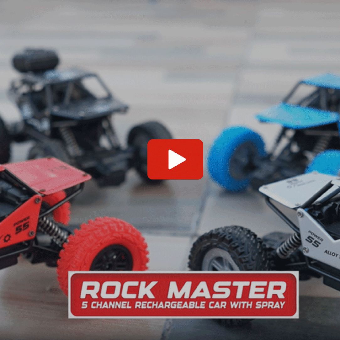 Rock Master/Crawler with Smoke Function Car Green
