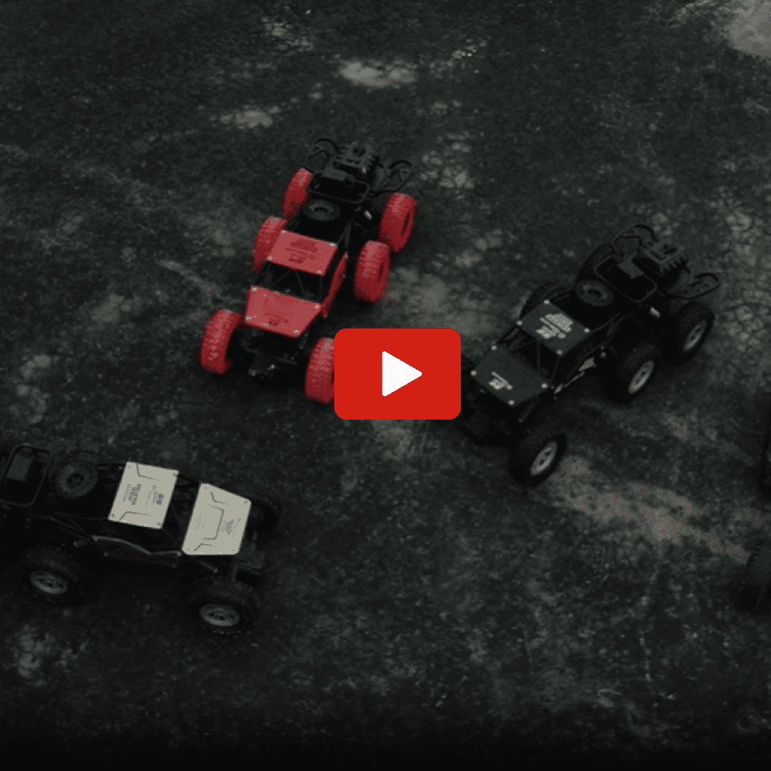 Alloy Monster Car Red