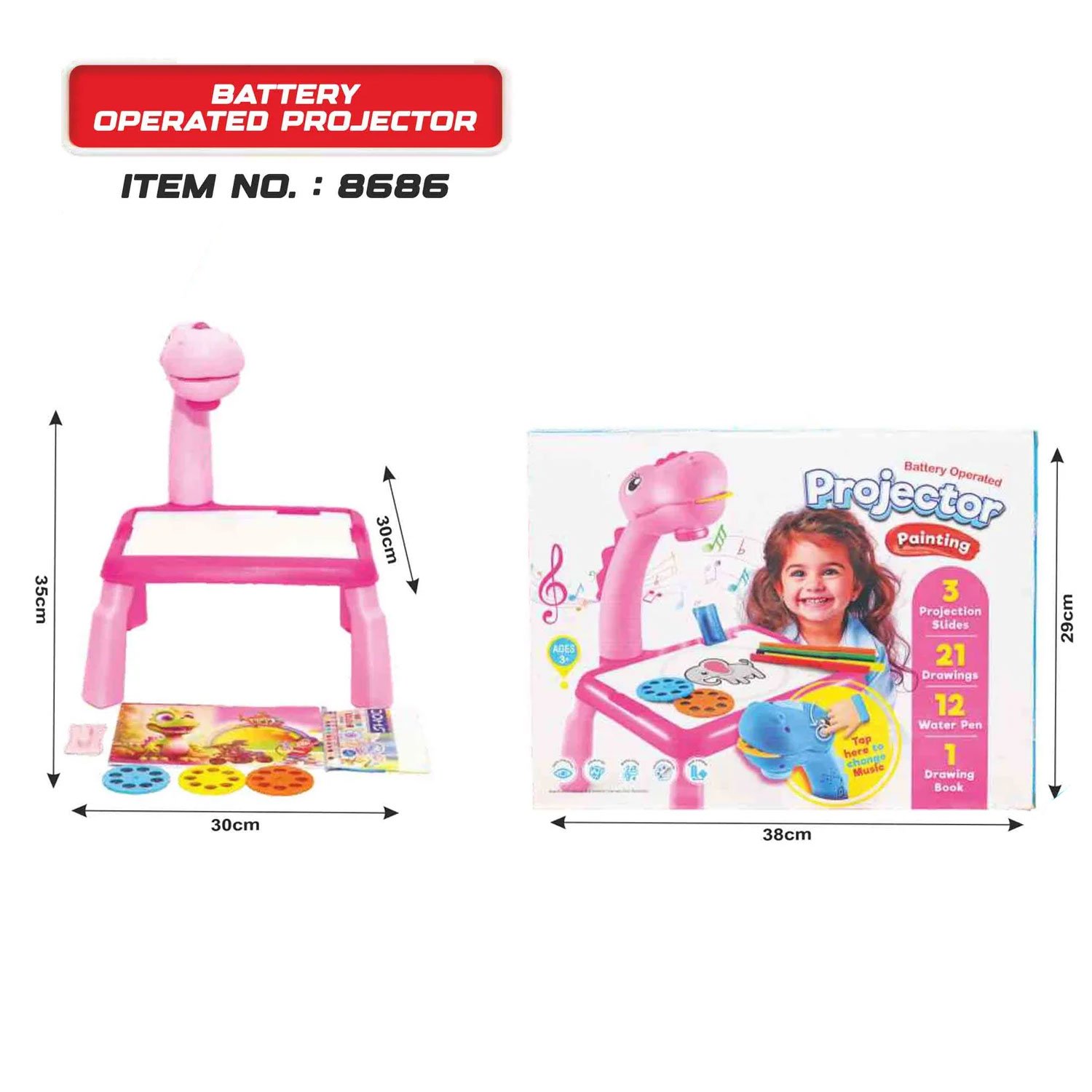 Battery Operated Projector