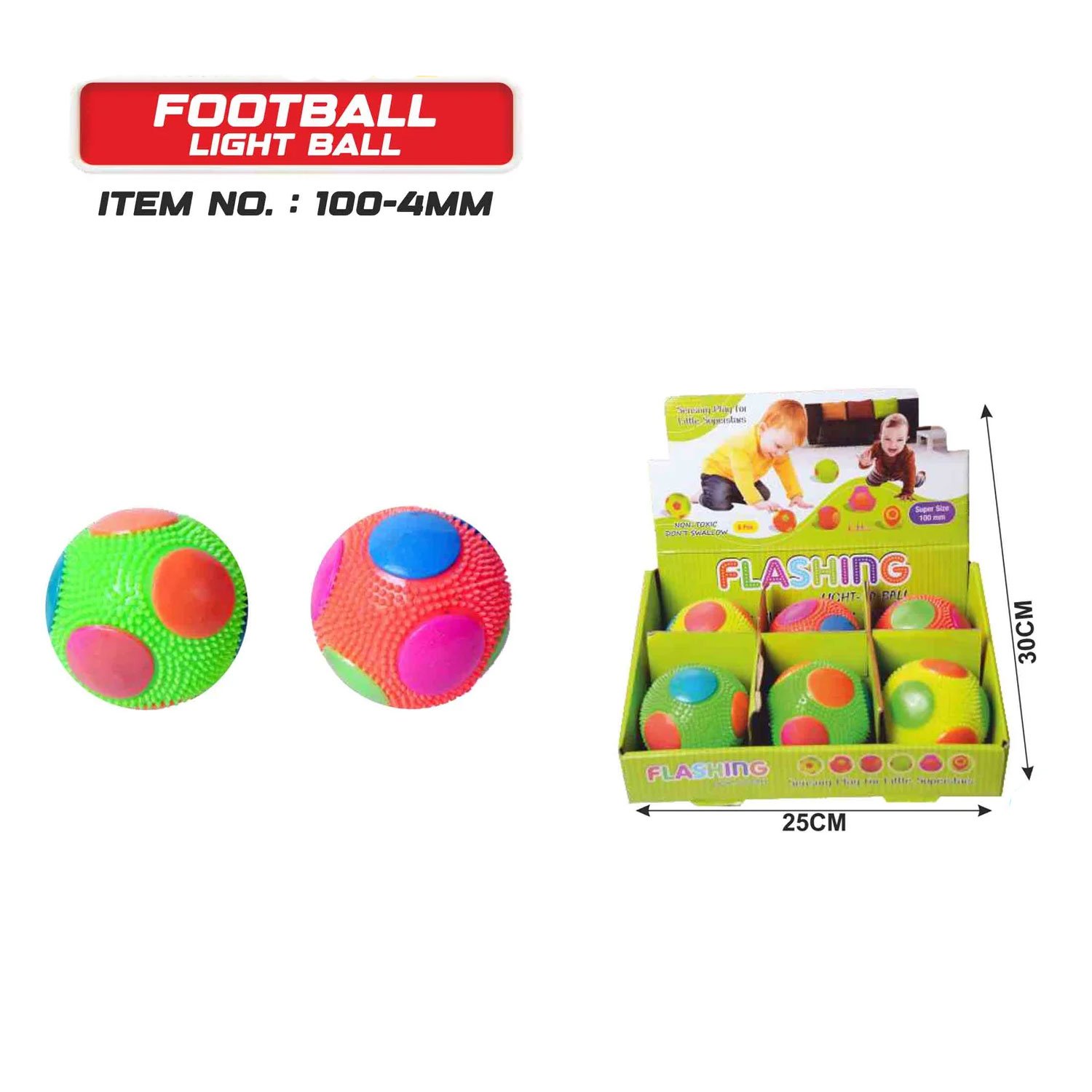 Football And Light Ball