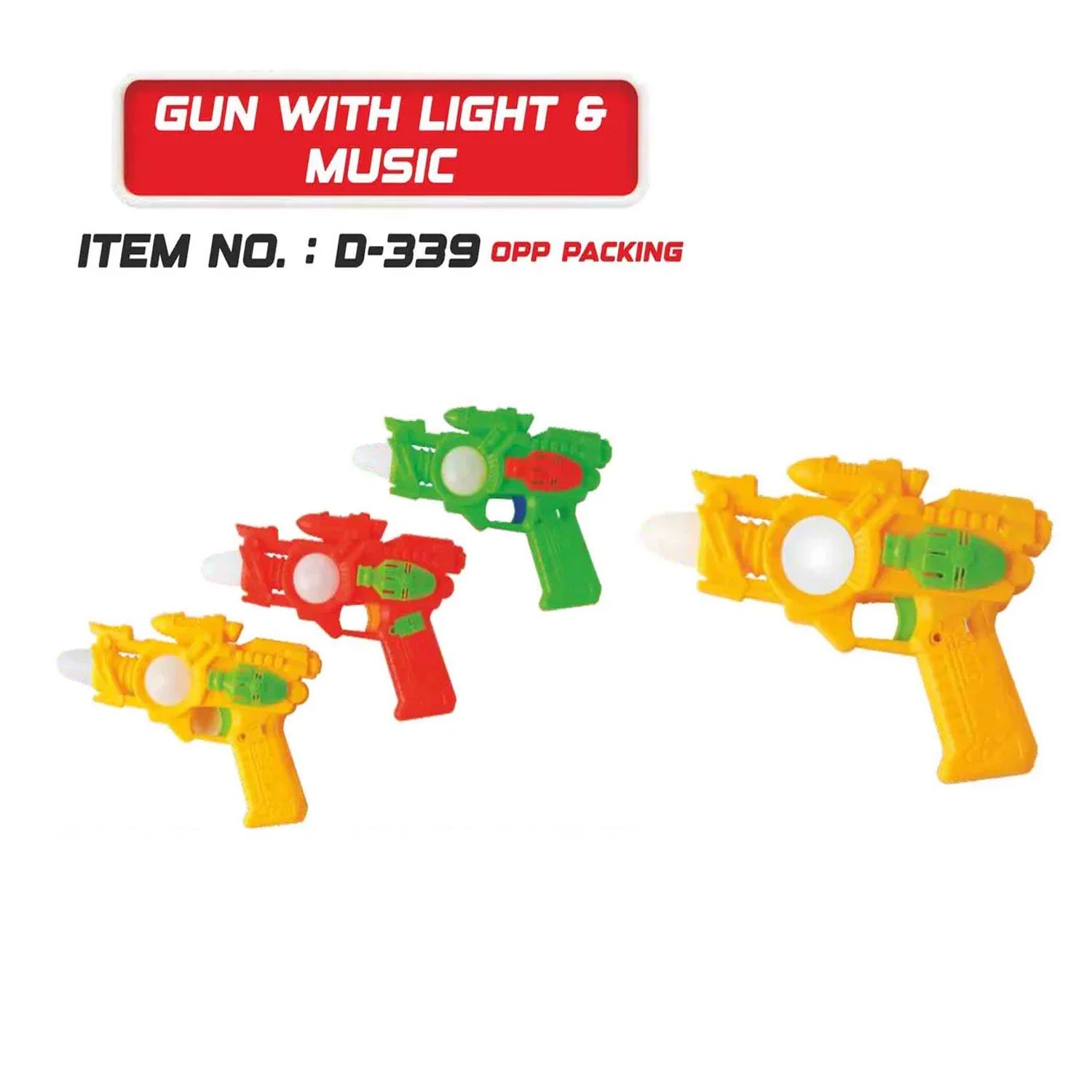 Gun with Light & Music