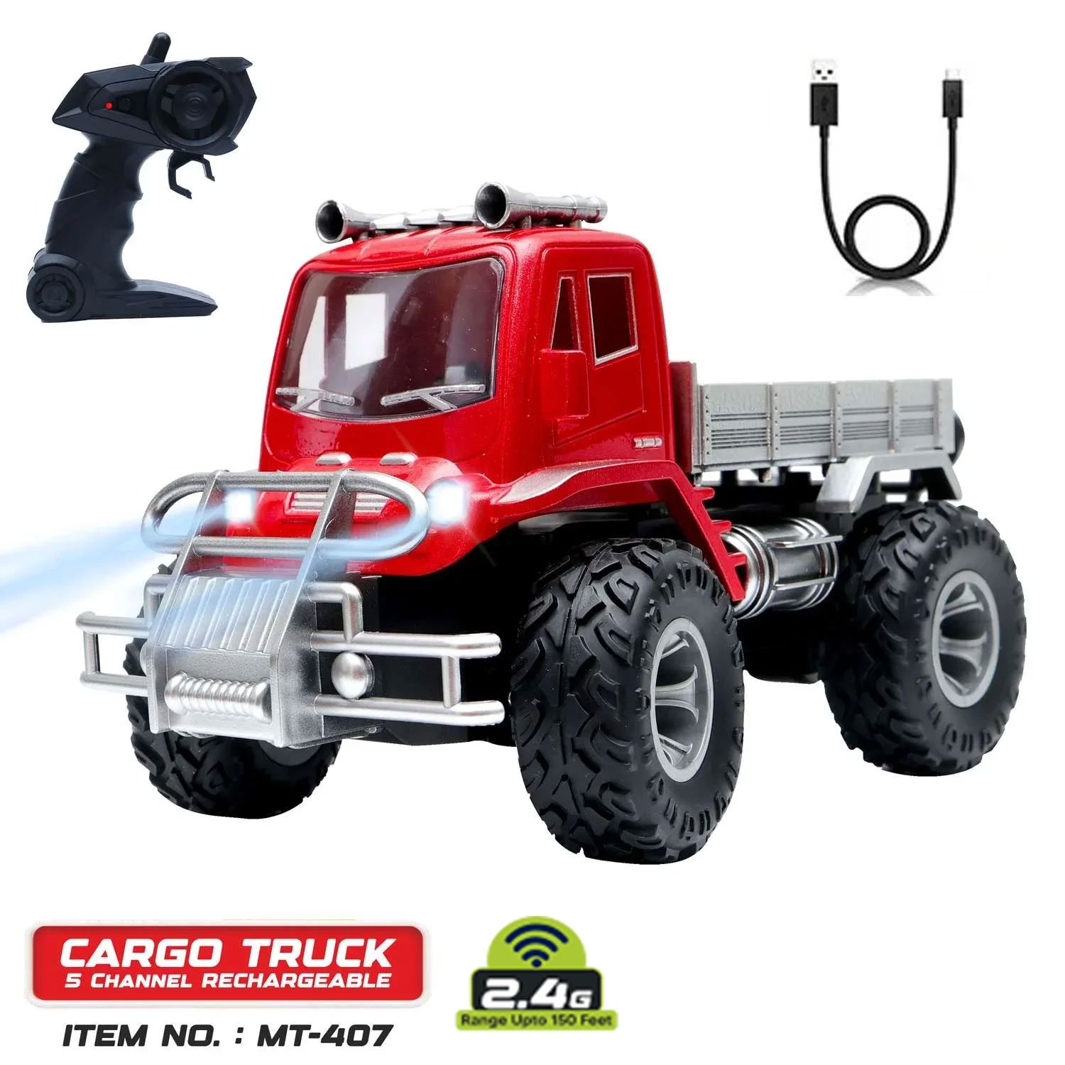 Cargo Truck Red