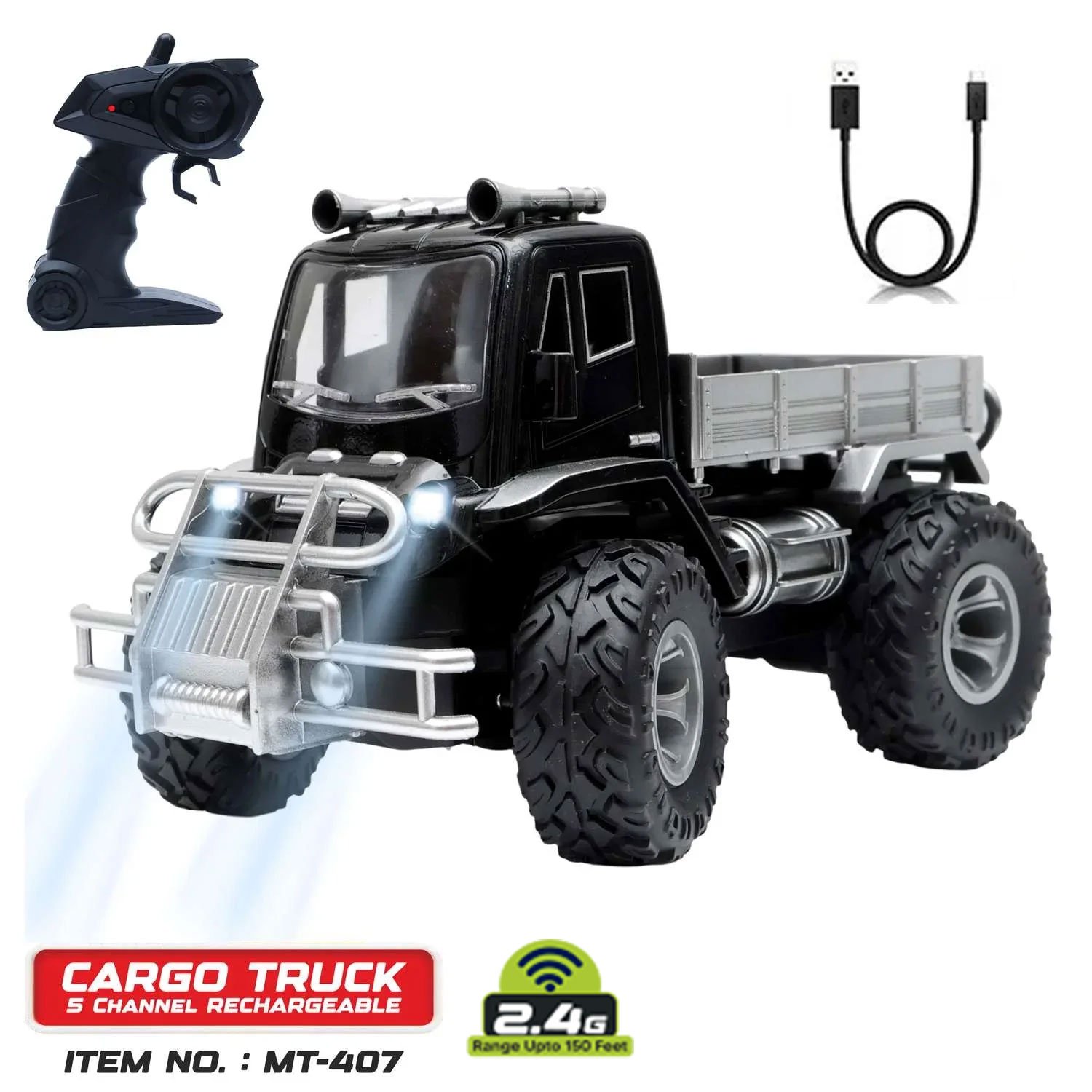 Cargo Truck Black