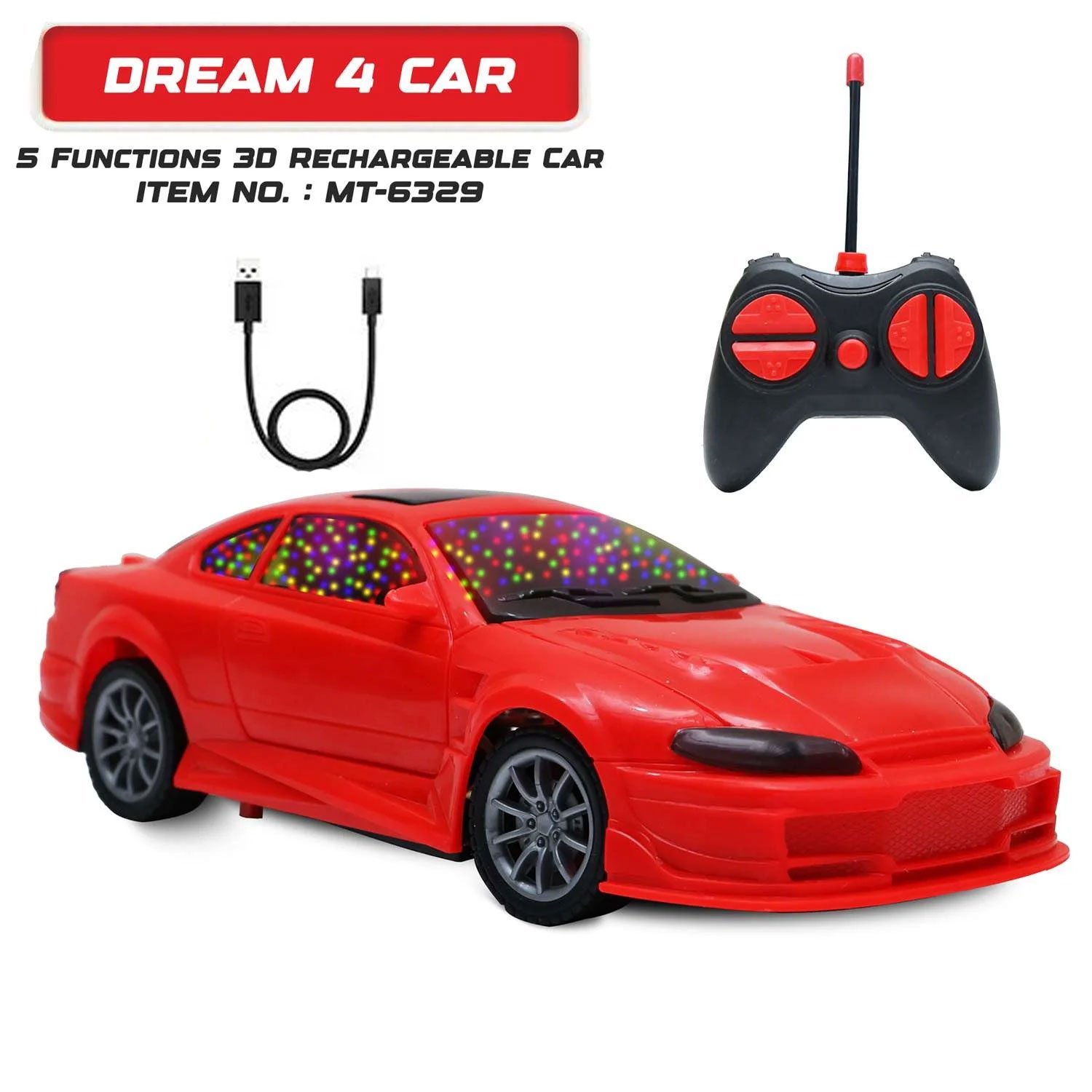 Dream 4 Car Red