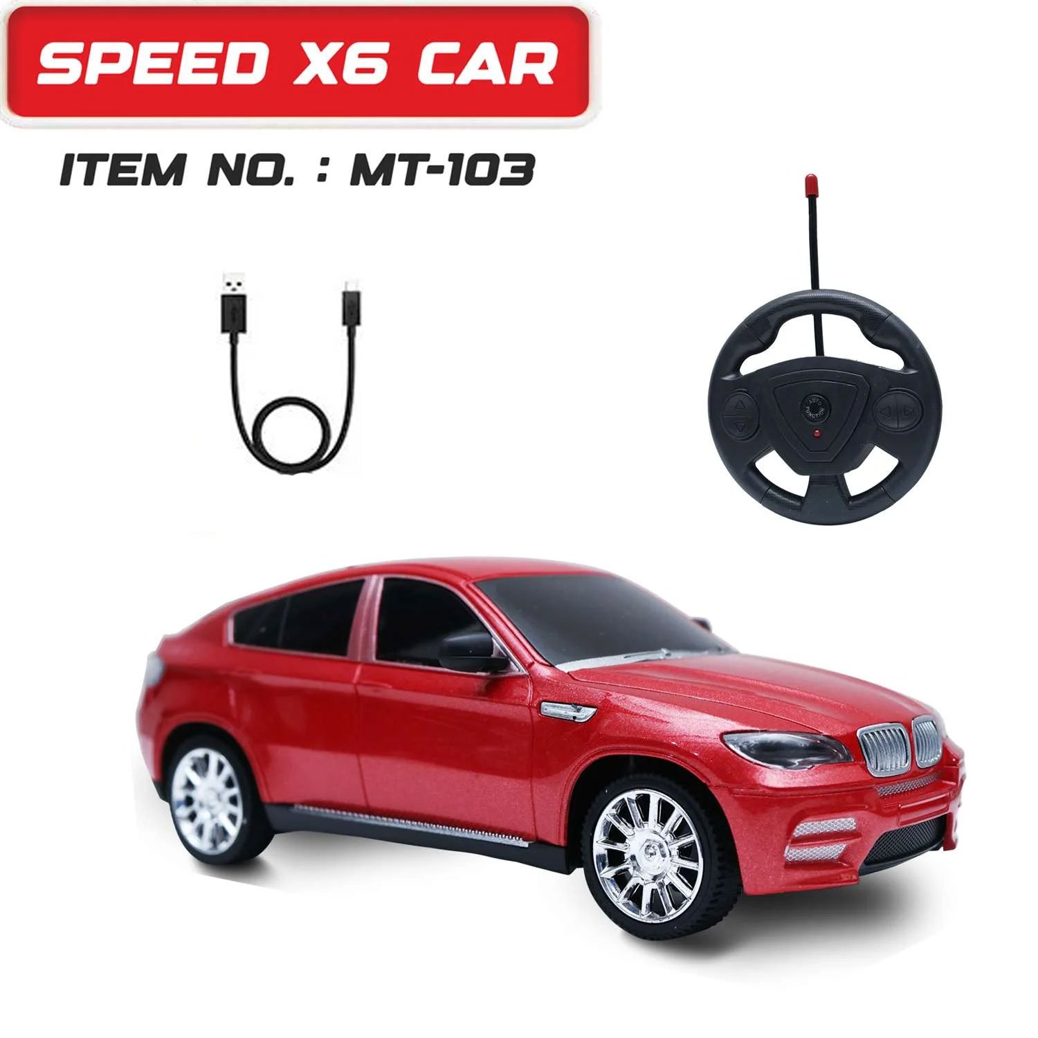 Speed X6 Car Red