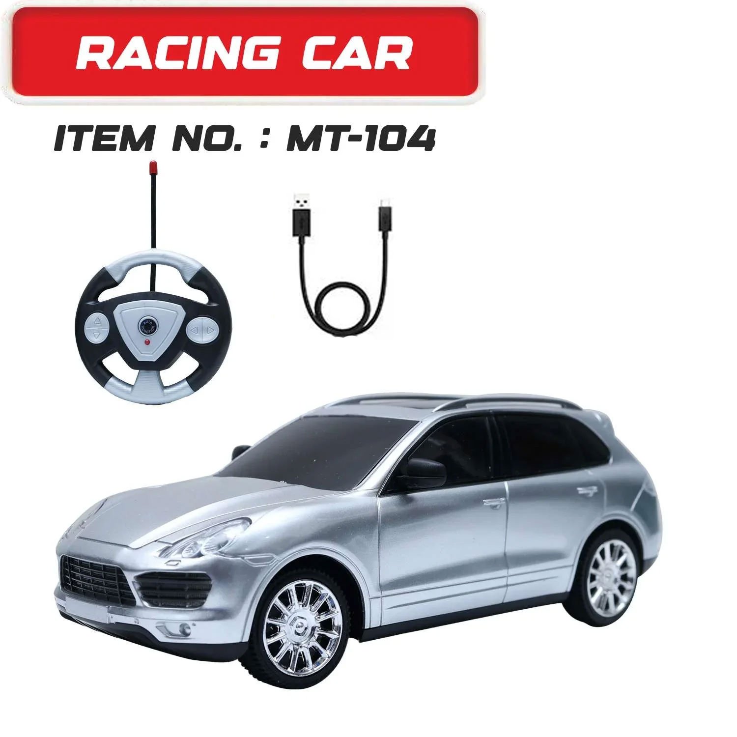 Racing Car Silver
