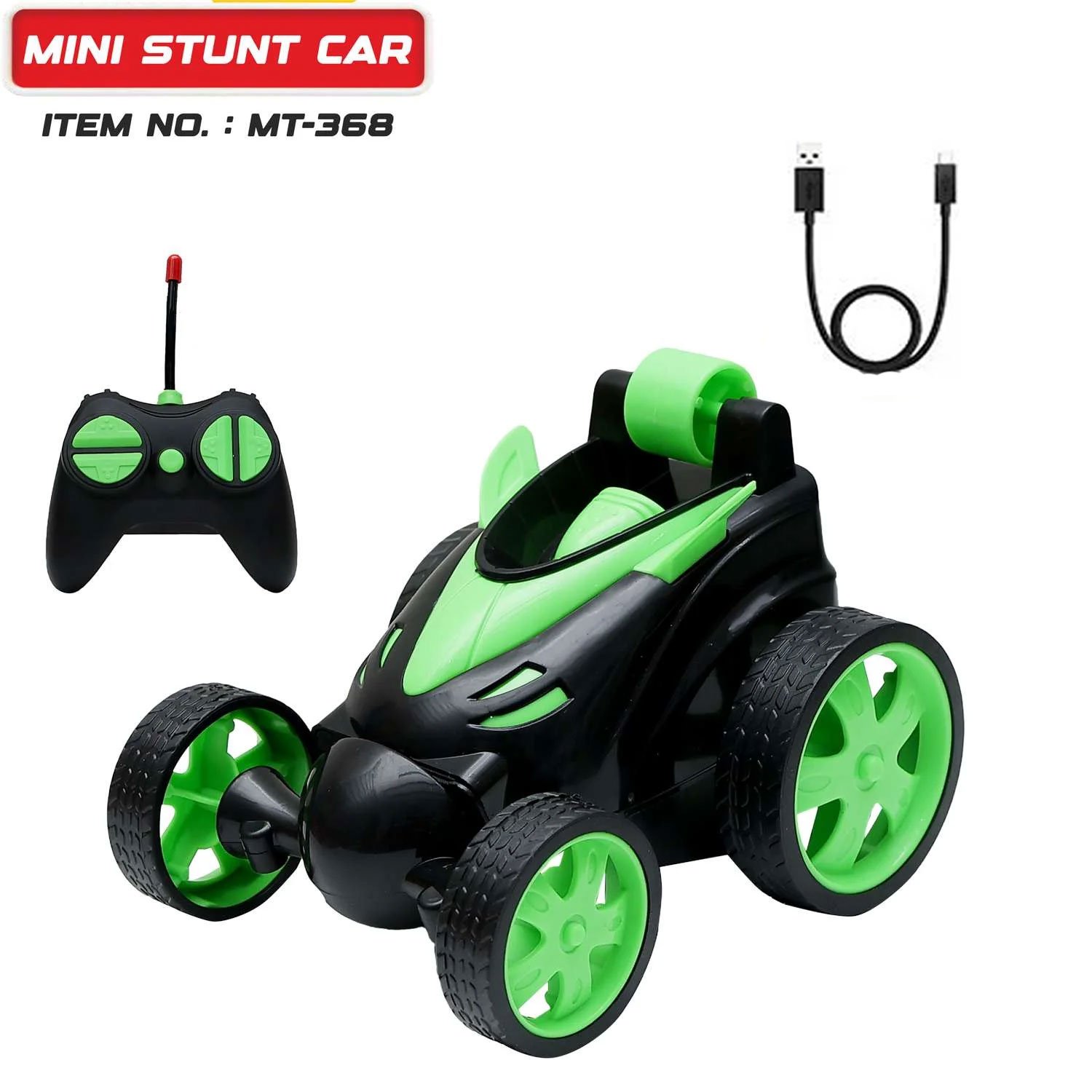 Mini Stunt Car Green