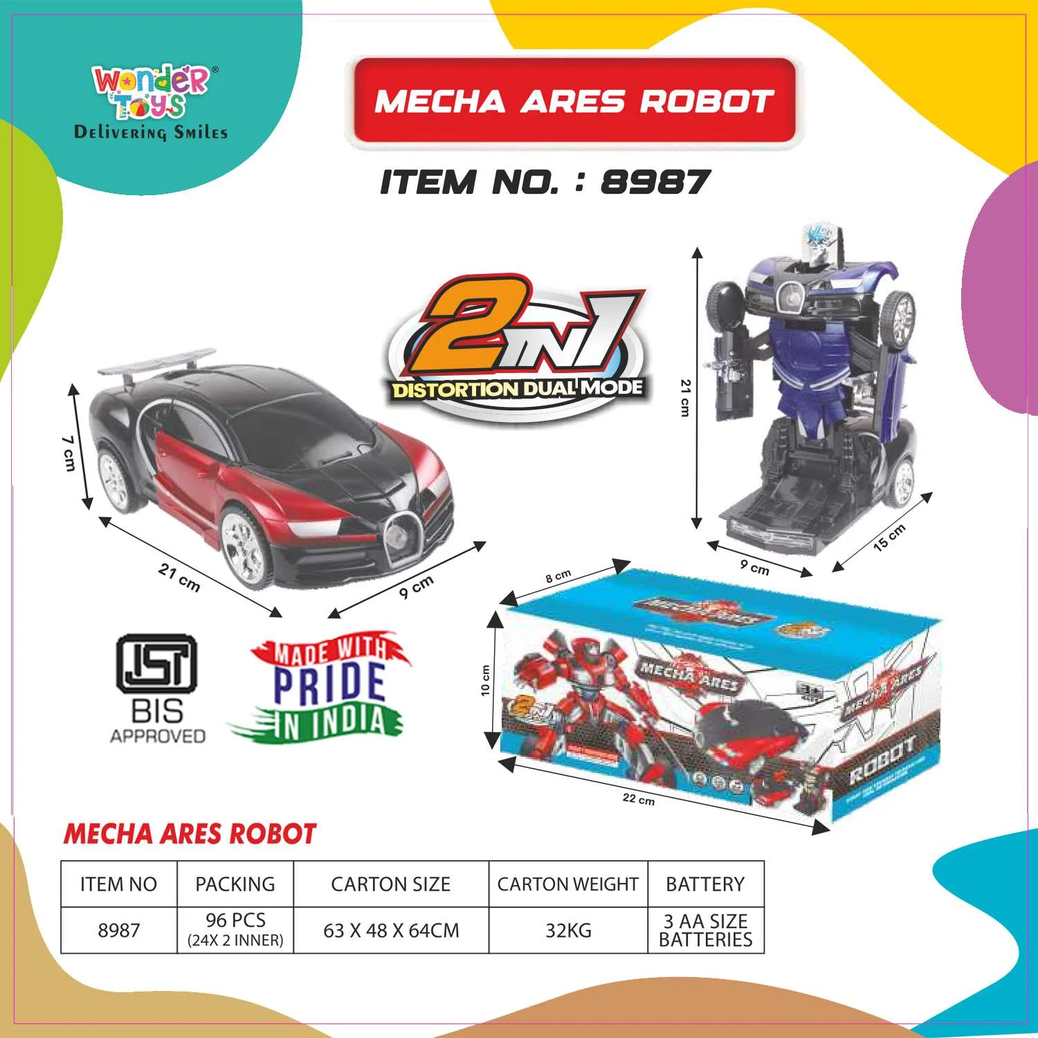 Mecha Ares Robot Car