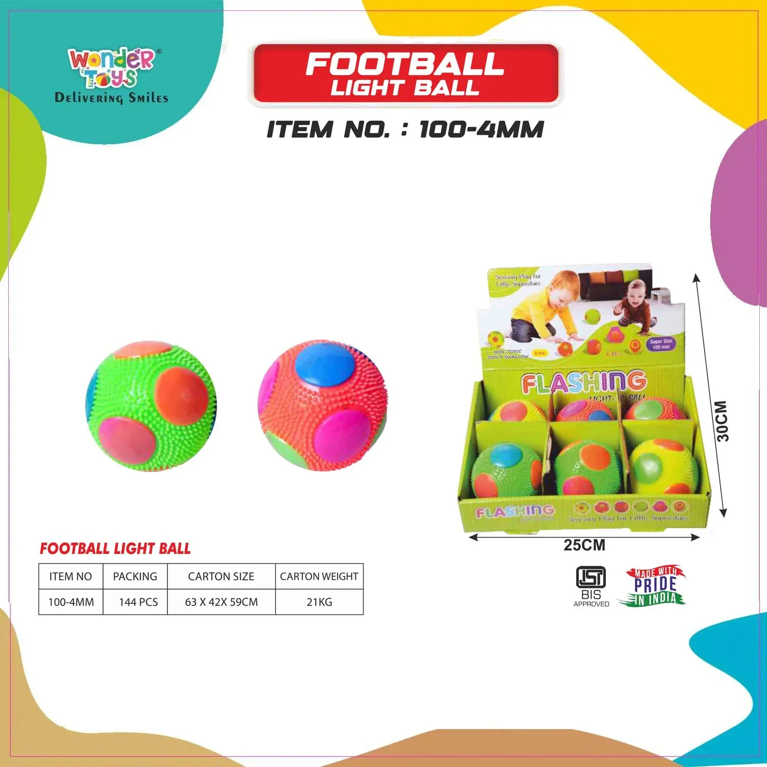Football And Light Ball