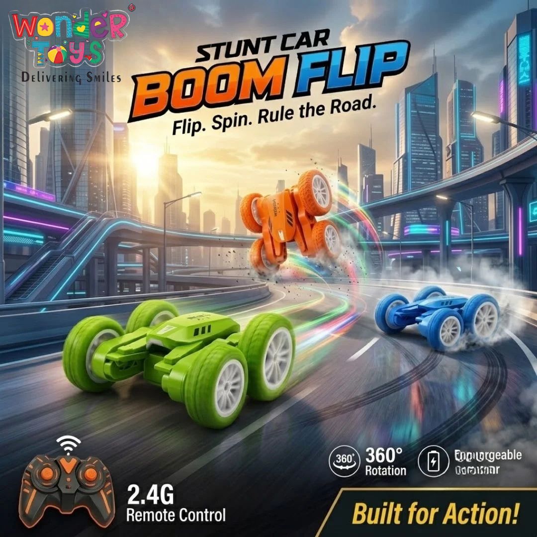 RC Bloom Flip Stunt Car