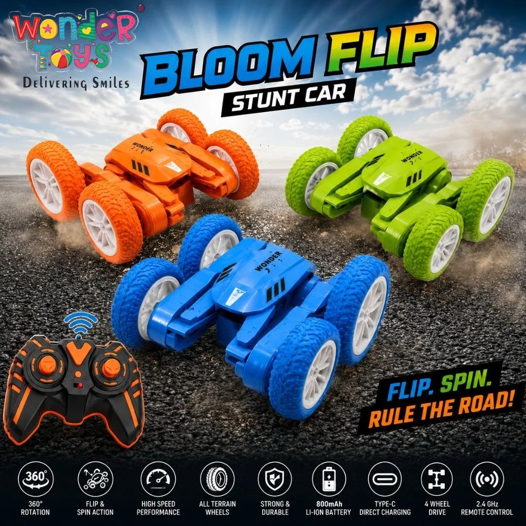 RC Bloom Flip Stunt Car