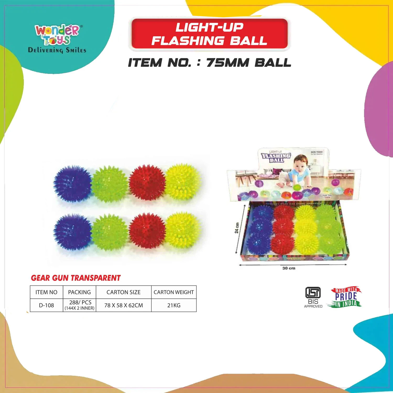 Light-up Flashing Ball