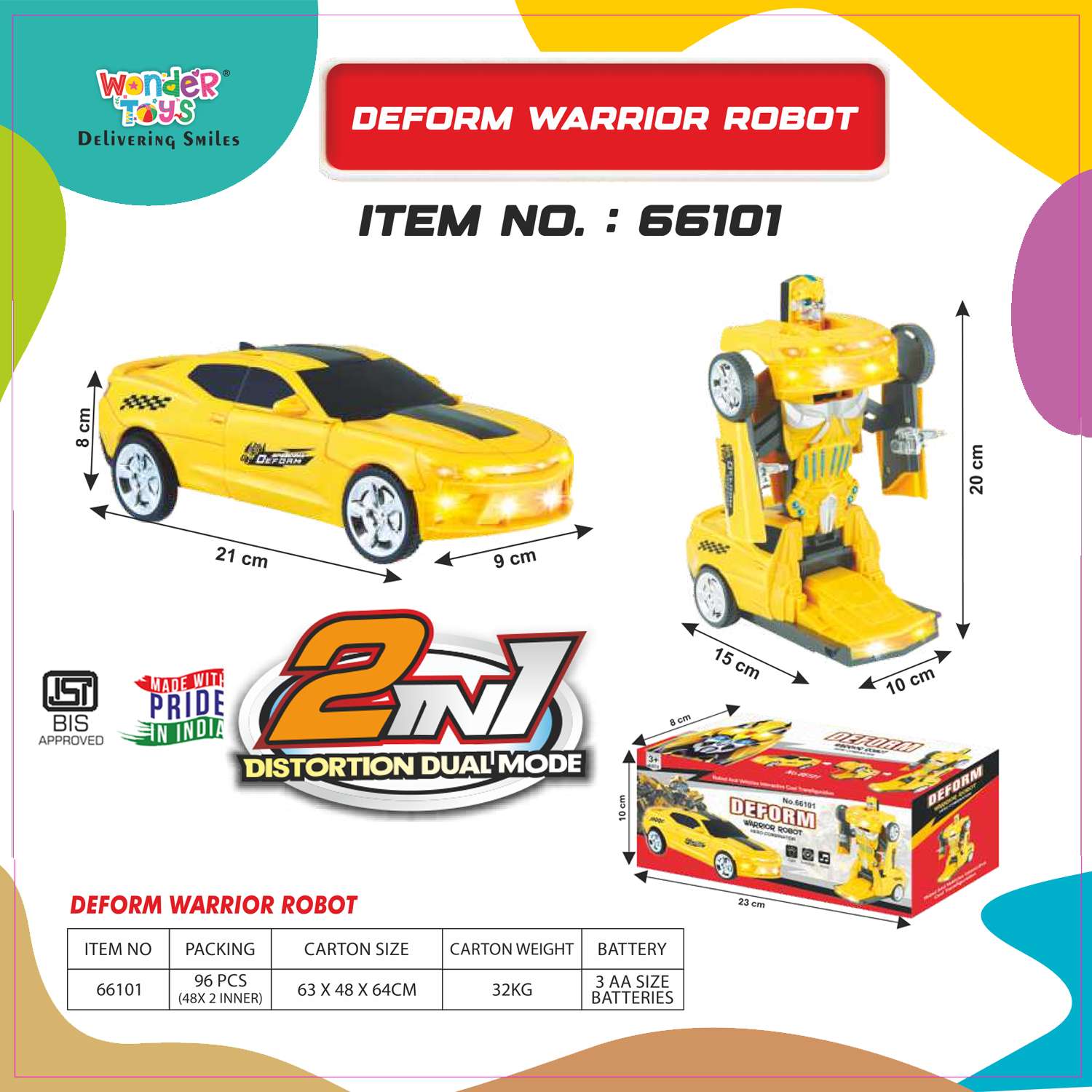 Deform Warrior Robot