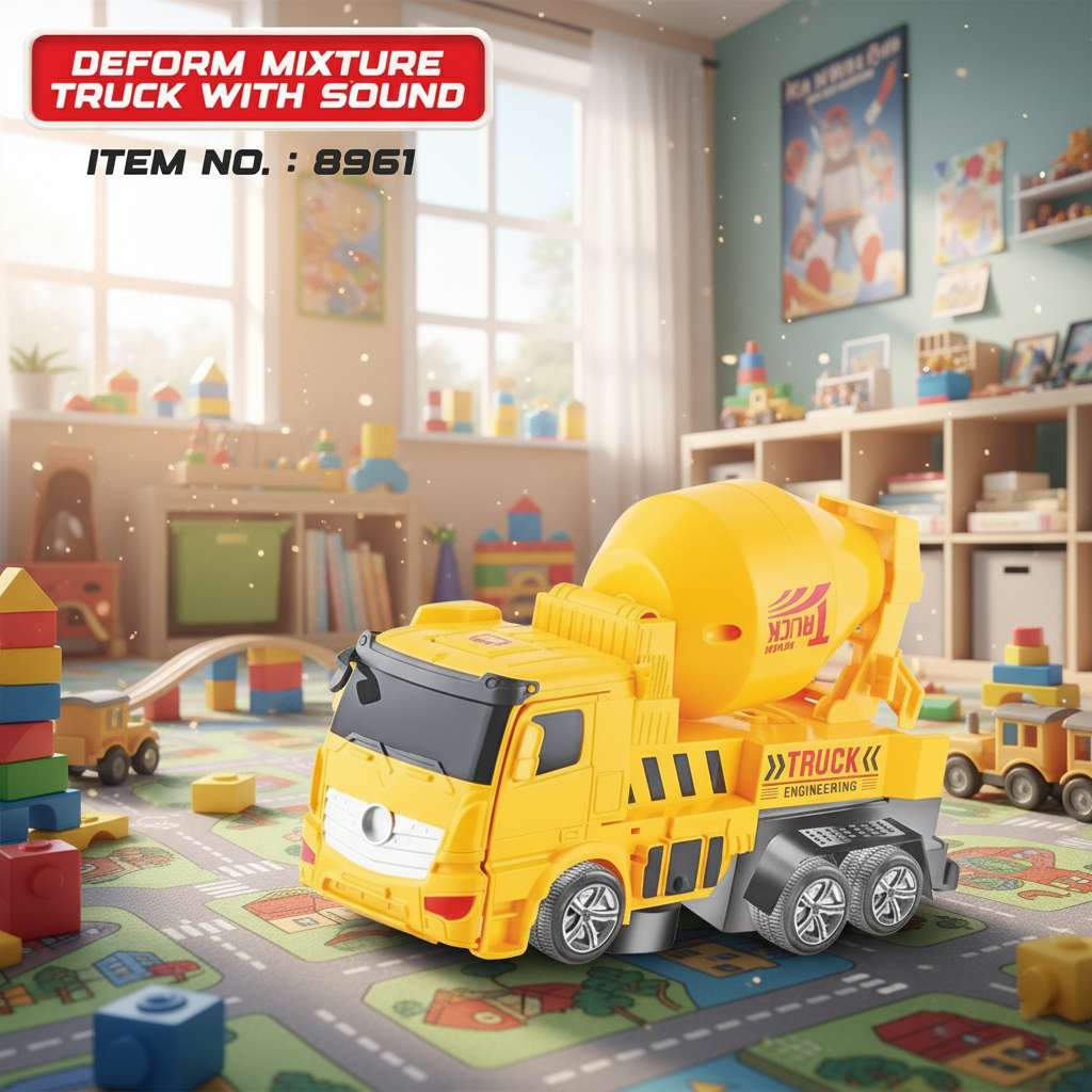 Deform Mixture Truck With Sound