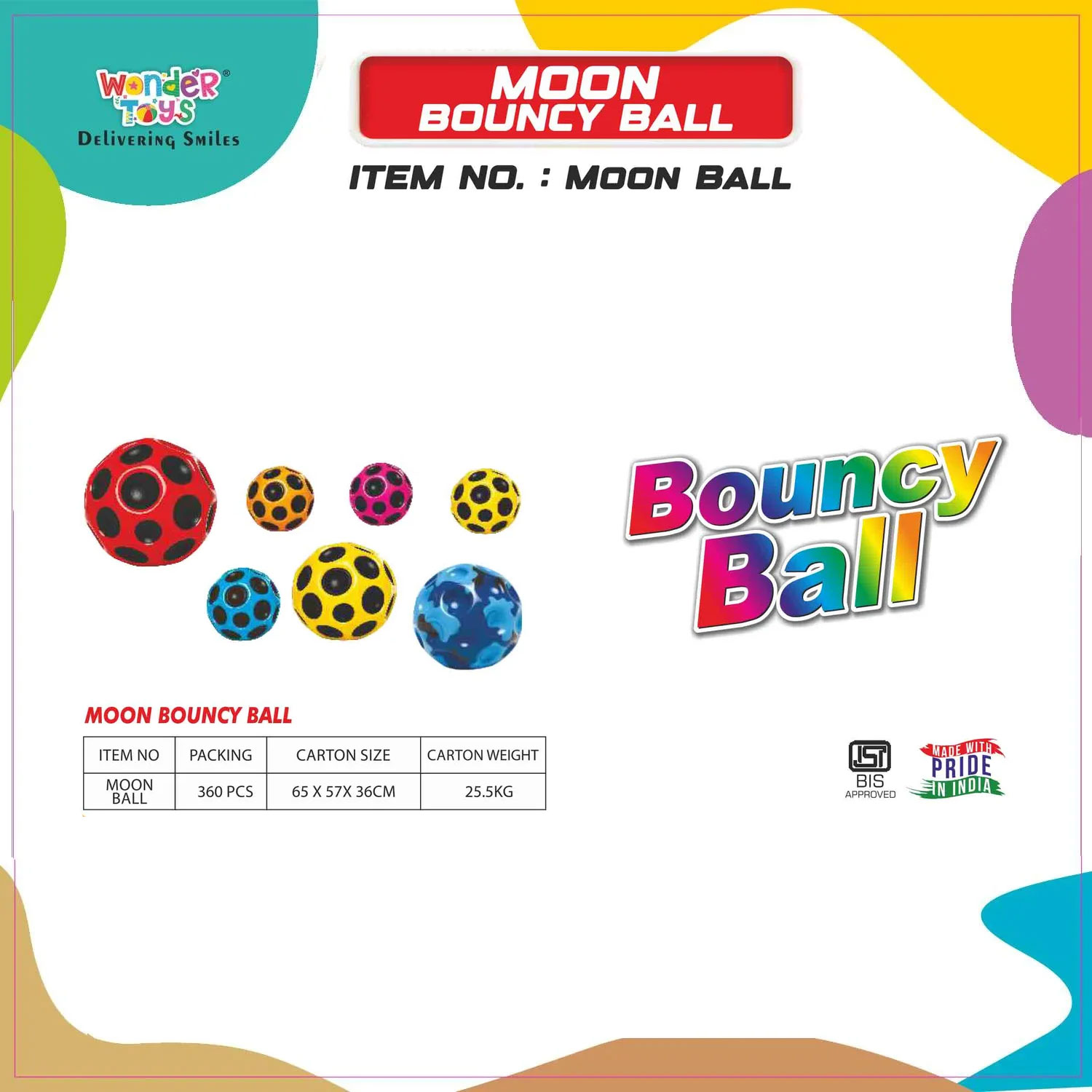 Moon Bouncy Ball