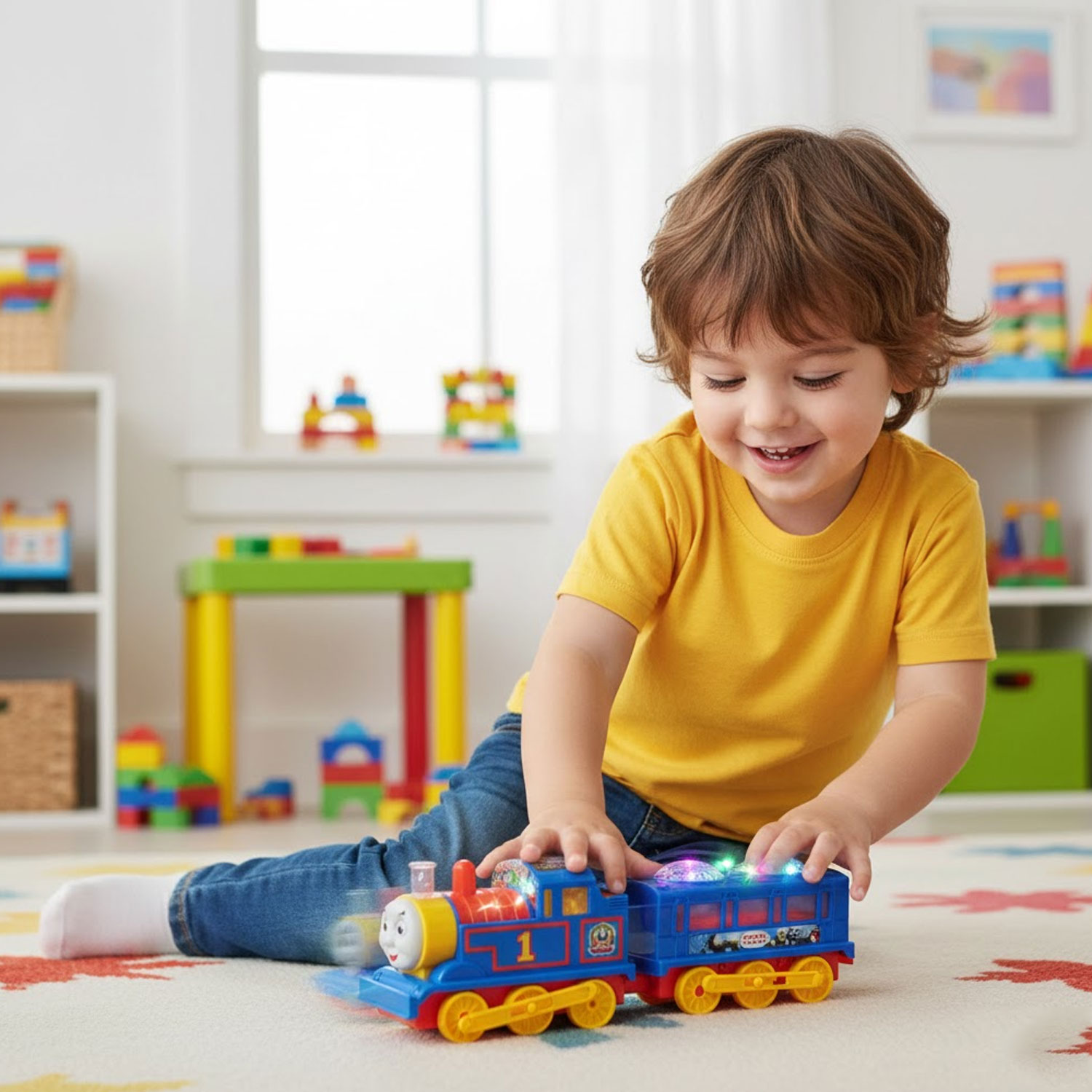 Train World With 3D Light & Sound