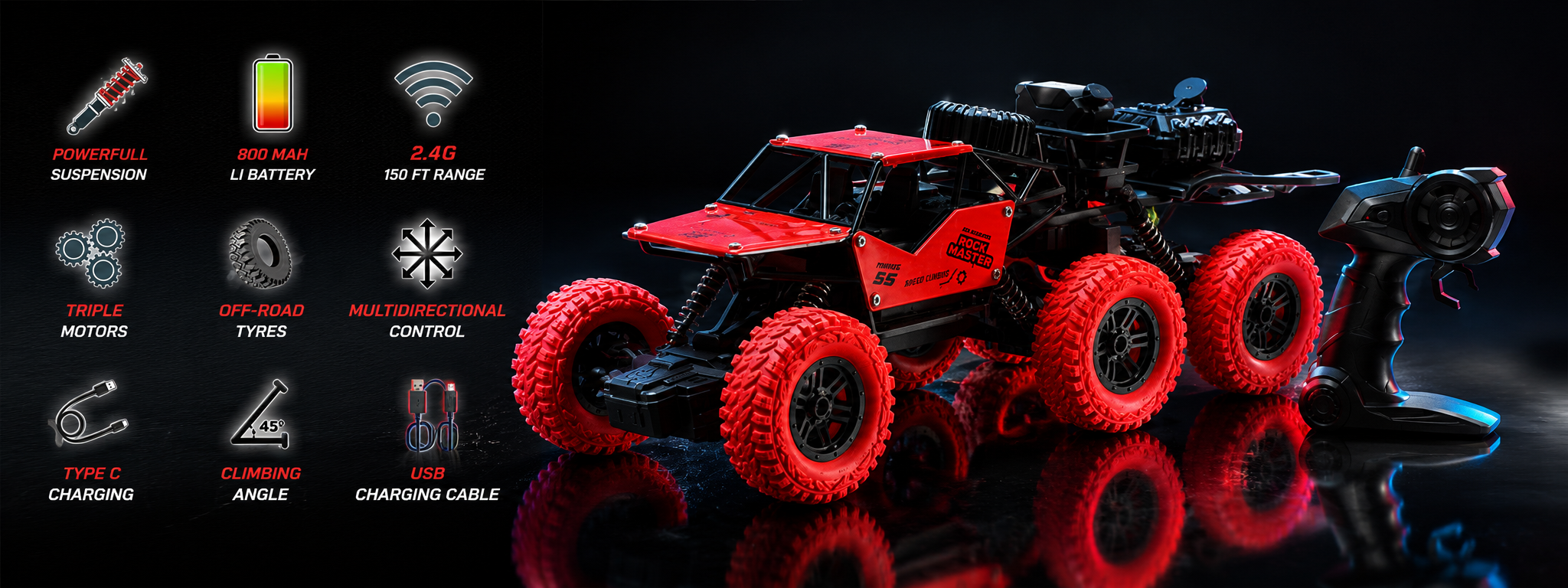 Alloy Monster Car — banner 1
