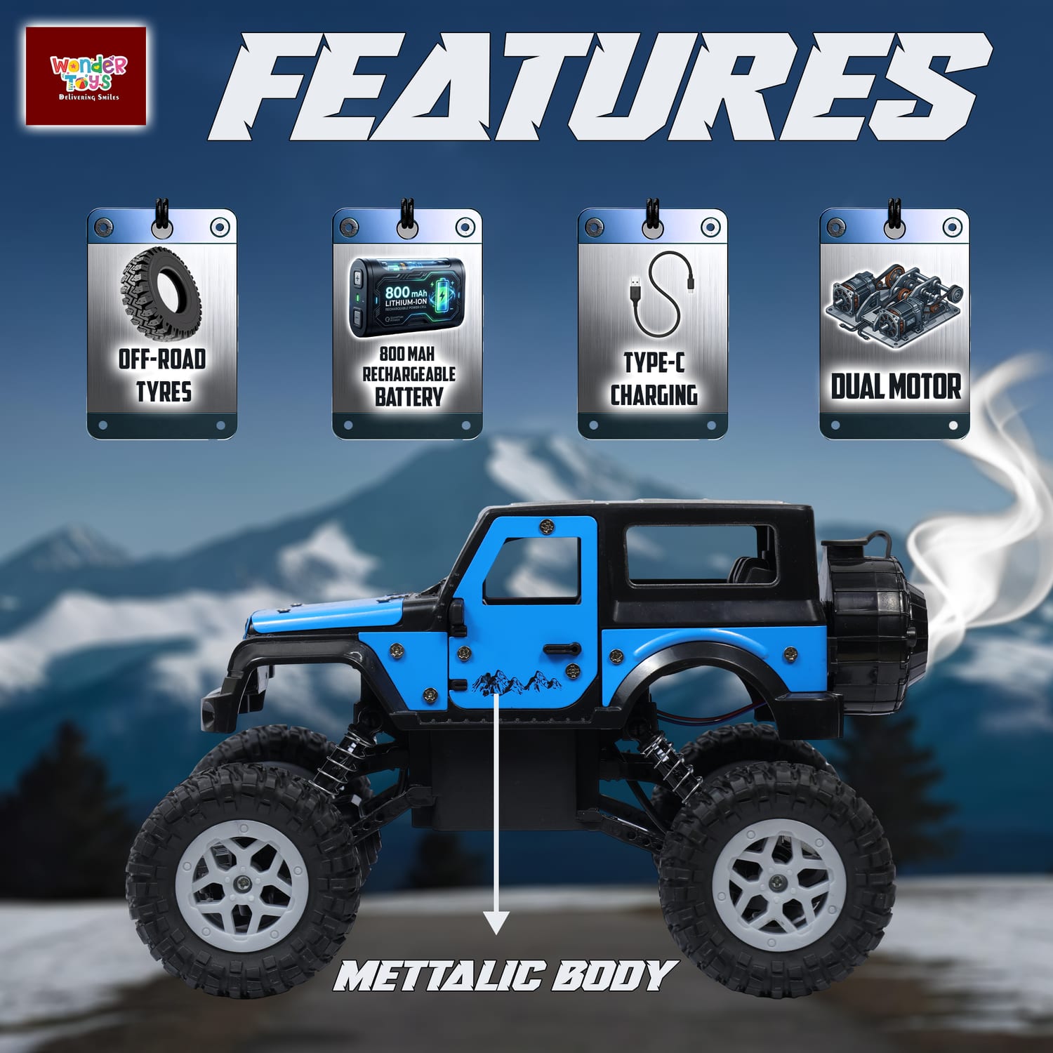 Rock Crawler Maxx Blue