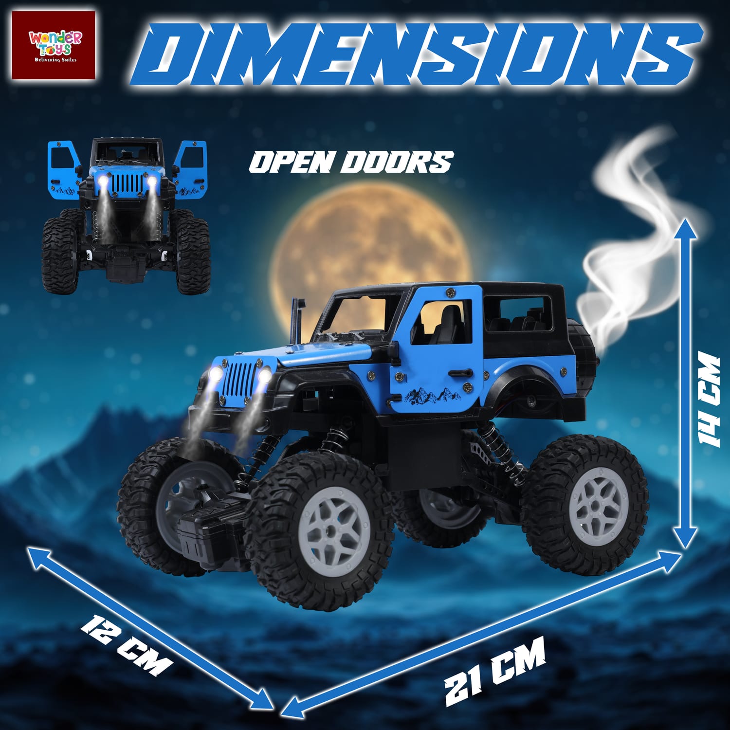 Rock Crawler Maxx Blue
