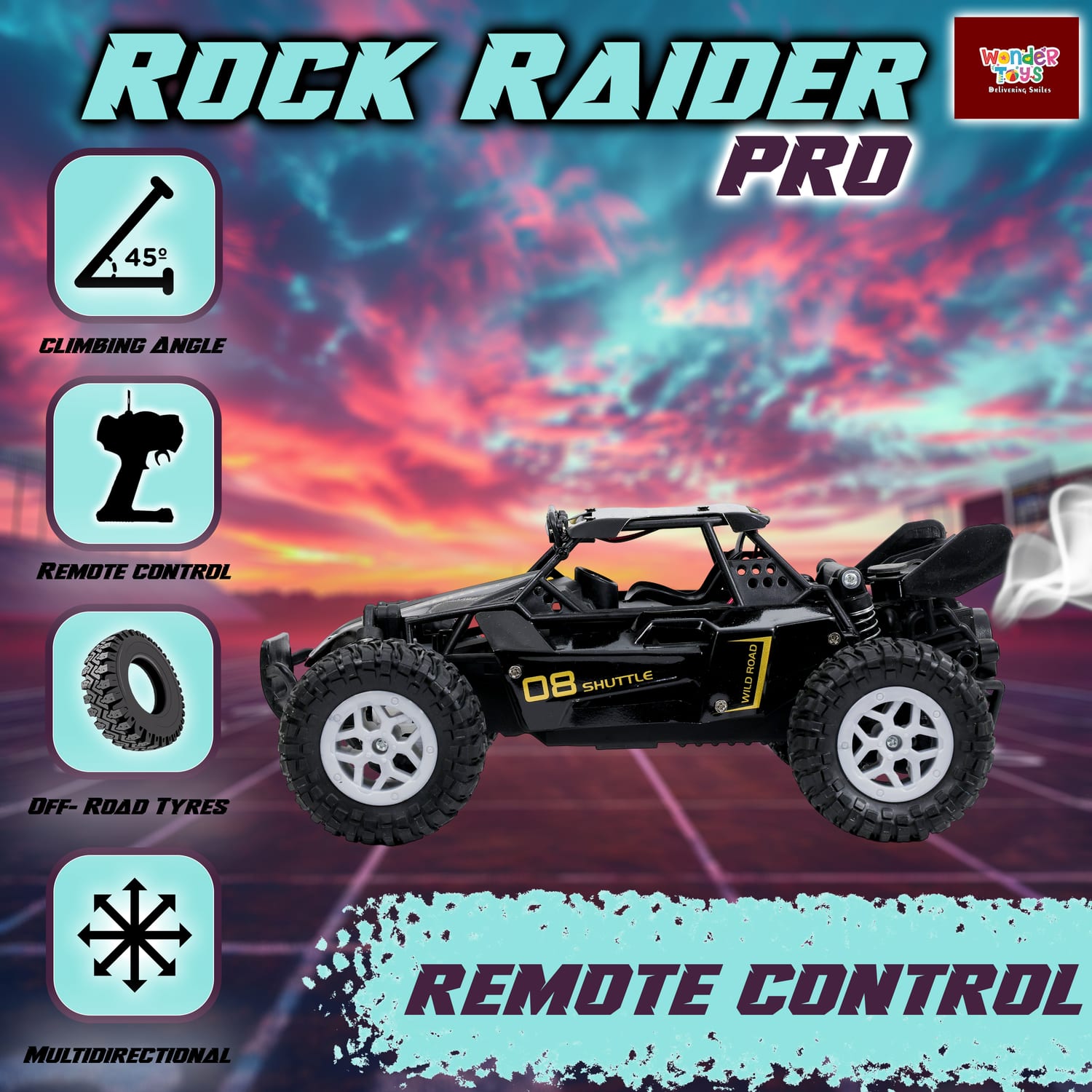 Rock Raider Pro Black