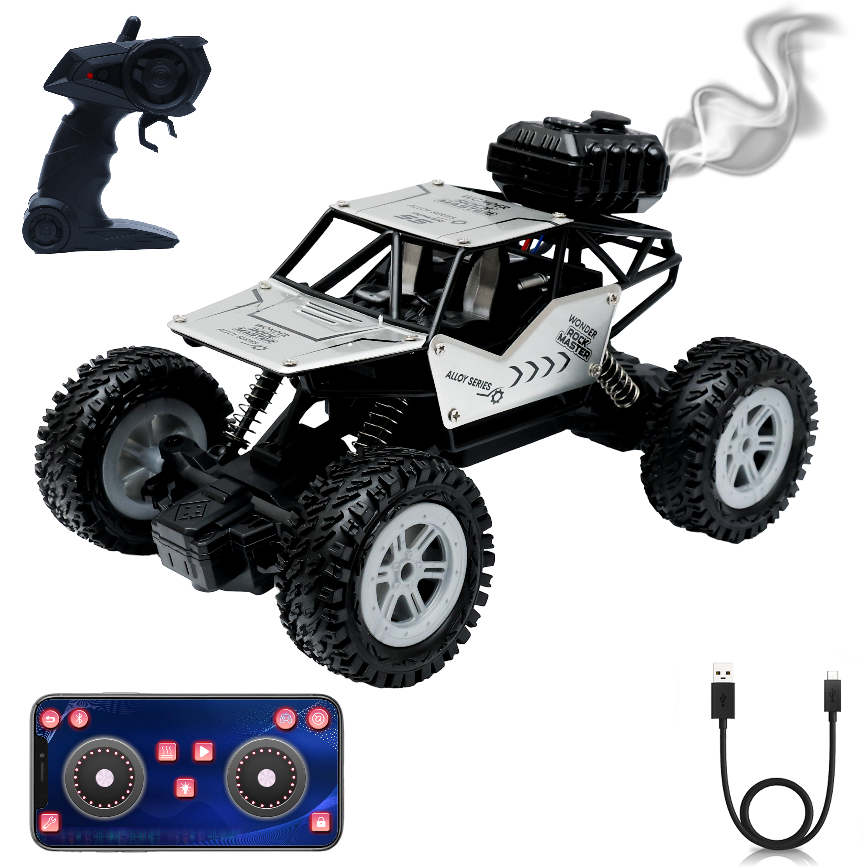 Rock Master Car  with Smoke